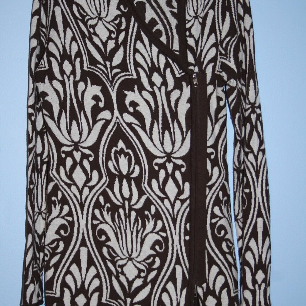 Avalanche Side Zip Front Cardigan Hooded Large - Picture 3 of 13